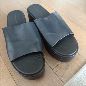 Princess Polly Black Platform Sandals